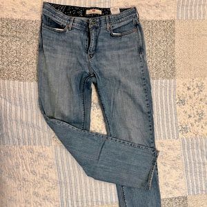 Levi 525 straight leg blue jeans 12